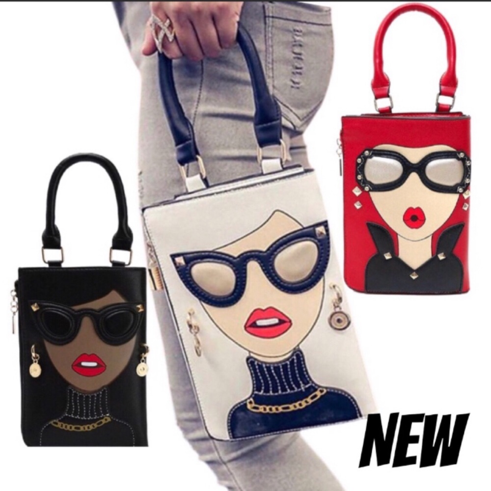 NEW PERSONALITY HANDBAGS CROSS BODY SATCHEL BAG - Picture 9 of 9